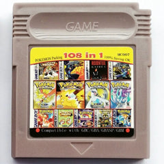 GBC 61-in-1 and 108-in-1 Retro Game Cartridge Set