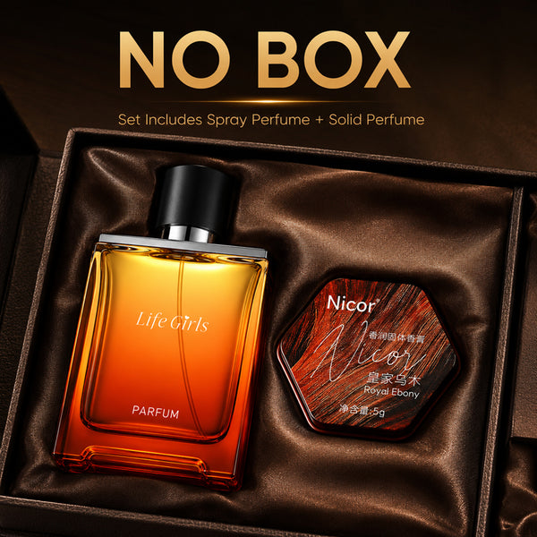 Men's Woody Citrus Cologne Spray & Perfume Balm Set 100ml + 5g
