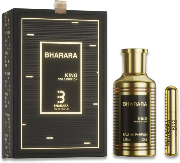 Bharara Men's King Gold Edition EDP Perfume 100ml