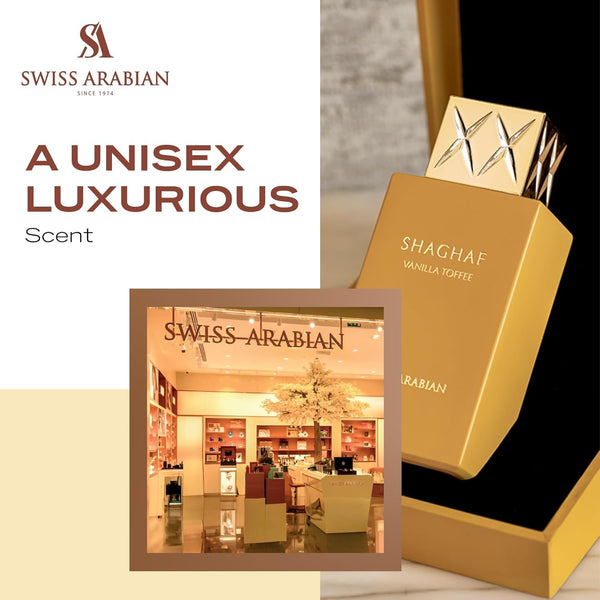 Swiss Arabian Shaghaf Vanilla Toffee Unisex Perfume 75ml – Mokeru ...