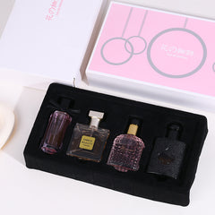 4-in-1 Women's Floral Perfume Gift Set Multi-Scent Collection