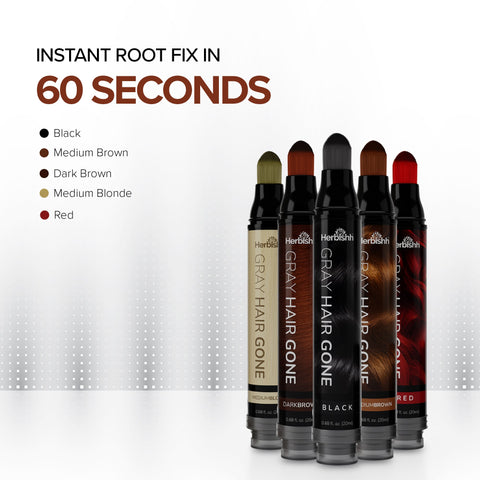 Hair Root Touch-up Pen for Instant Gray Coverage