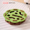 Interactive Felt Cat Puzzle Toy Ball Exercise Play Box