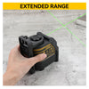 DEWALT DW088CG 2-Line Green Beam Laser Level Self-Leveling Cross Line Tool