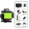 16 Lines 4D Self-Leveling Green Laser Level 360° Industrial Li-Ion Battery Tool