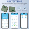 24V 100Ah LiFePO4 Battery Bluetooth BMS 2560Wh