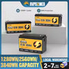 RVPOZWER 12V LiFePO4 Battery 100Ah 200Ah 300Ah