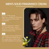 Men's Solid Cologne 3 Scents Woody Fragrance Balm Portable