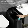 2 Pack Smart WiFi Automatic Sensor Trash Can 10L Touchless Electric Waste Bin