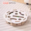 Interactive Felt Cat Puzzle Toy Ball Exercise Play Box