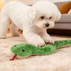 16.5 Inch Plush Snake Dog Cat Interactive Kick Toy