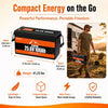 Buknuwo 24V 100Ah LiFePO4 Lithium Battery 2560Wh