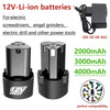 12V Rechargeable Li-Ion Battery 2000-4000mAh Power Tool