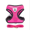 Adjustable Mesh Cat Dog Harness with Leash Reflective