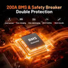 Humsienk 48V 100Ah LiFePO4 Battery 5120Wh Bluetooth BMS