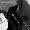 2 Pack Smart WiFi Automatic Sensor Trash Can 10L Touchless Electric Waste Bin