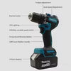 18V Brushless Cordless Impact Drill 230W High Torque Power Screwdriver