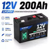 12V 21700 Li-Ion Battery Pack with USB BMS Solar Storage