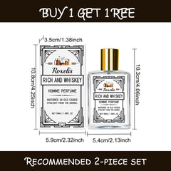ROXELIS Rich And Whiskey Homme Perfume EDT 50ml