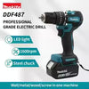 Makita DDF487 18V Brushless Cordless Drill Driver 45Nm Compact Power Tool