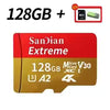 Micro TF SD Card 128GB High Speed Class 10 V30 Memory Flash Card 100MB/s
