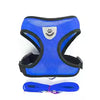 Adjustable Mesh Cat Dog Harness with Leash Reflective