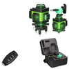 16 Lines 4D Self-Leveling Green Laser Level 360° Industrial Li-Ion Battery Tool