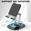 1PCS 360° Adjustable Universal Tablet Stand Desk Holder Detachable Arm