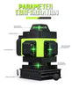 16 Lines 4D Self-Leveling Green Laser Level 360° Industrial Li-Ion Battery Tool