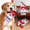 Plush Cigarette Design Dog Chew Toy Fleece Interactive