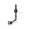 360° Rotatable Universal Car Phone Holder Rearview Mirror Seat Hanging Clip Mount
