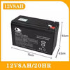 6V 12V Rechargeable Lead Acid Battery 5Ah-12Ah