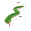 16.5 Inch Plush Snake Dog Cat Interactive Kick Toy
