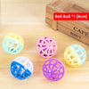 Interactive Felt Cat Puzzle Toy Ball Exercise Play Box