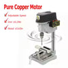 340W Mini Benchtop Drill Press 3-Speed 110V Electric Drill Machine 1-10mm