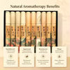 10 Scent Handmade Incense Sticks Sandalwood Essential Oil Gift