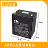 6V 12V Rechargeable Lead Acid Battery 5Ah-12Ah