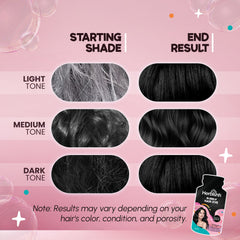 Bubble Foam Hair Dye Color Shampoo Cream.