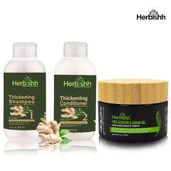 Buy Thick Set and get free Hair Mask - Herbishh Hair Dye.