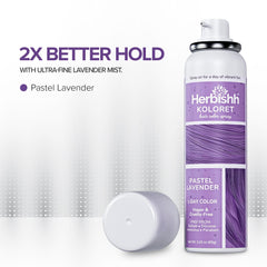 Koloret Temporary Hair Color Spray Pastel Lavender - Herbishh