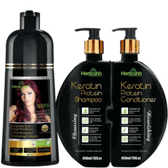 Holiday Gift Special Combo - Color shampoo & KRSET - Herbishh Gift.