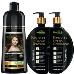 Holiday Gift Special Combo - Color shampoo & KRSET - Herbishh Gift.