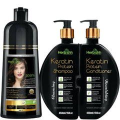 Holiday Gift Special Combo - Color shampoo & KRSET - Herbishh Gift.