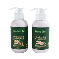 Hair Thickening Shampoo & Conditioner set- Herbishh