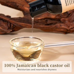 100% Pure Cold Pressed Castor Oil for Hair Skin 237ml
