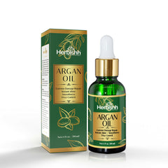 Argan Hair Oil Serum - Herbishh Hair Oil.