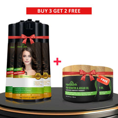 Buy 3 PPD Free Color Shampoos = Get 2 Free Hair Mask Hair Dye.