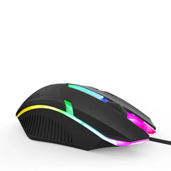 Colorful RGB Wired Gaming Mouse 1600 DPI USB Optical