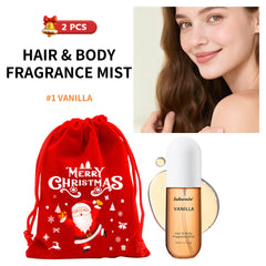 Lakerain Vanilla Rose Hair & Body Mist Set of 2