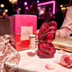 La Bomba Pink Butterfly Floral Perfume 80ml Unisex